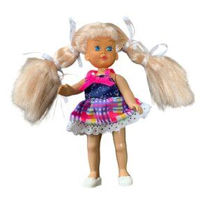 1995 Kid Kore Doll Blonde My Sister 5 in Tall Long Hair